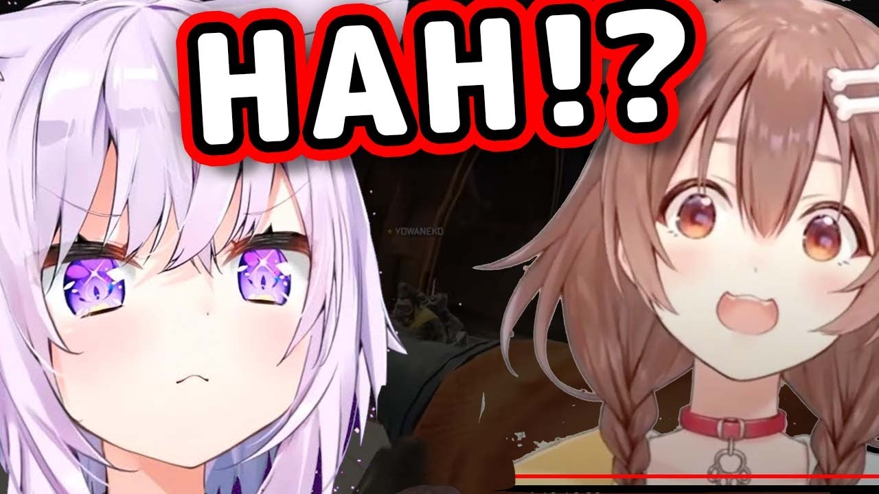 Korone BONKS Okayu and Makes Her Go "HAH!?" 【ENG Sub/Hololive】