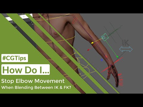 #CGTip | How Do I Stop Elbow Movement When Blending Between IK & FK?