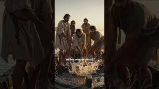 John 21:6 Empty nets to Overflow #Bible stories # Faith #go viral