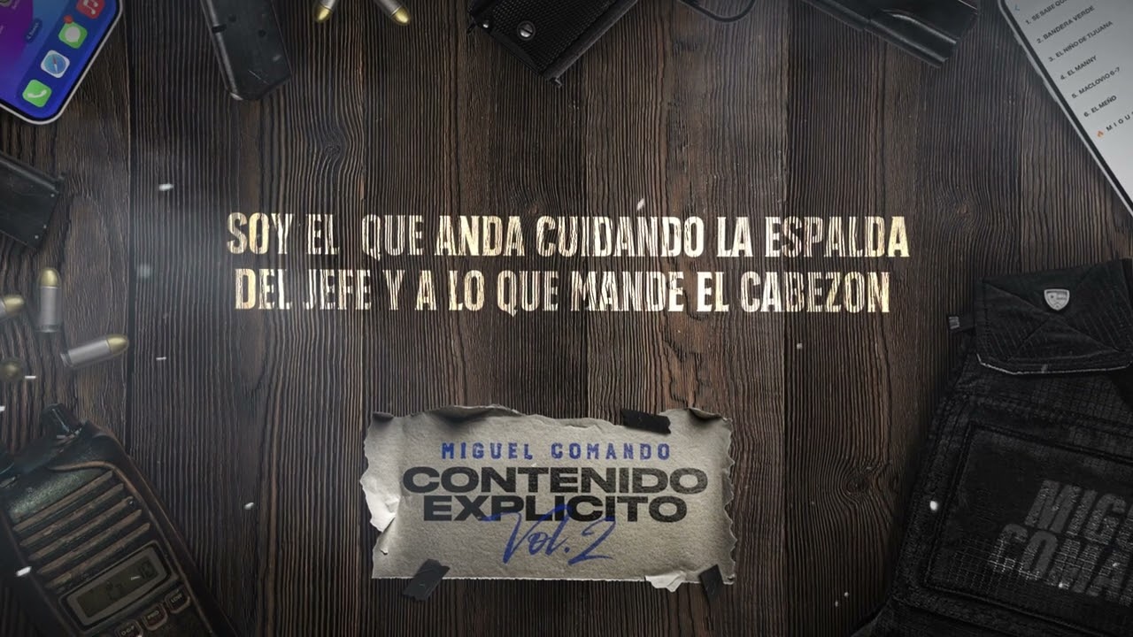 Miguel Comando - Se Sabe Quien Soy (Lyric Video)