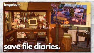 how to start a sims 4 save file + lore┊savefile diaries┊sims 4: long play with commentary