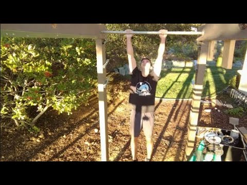 50 Pull Ups in a Row Without Hanging Rest