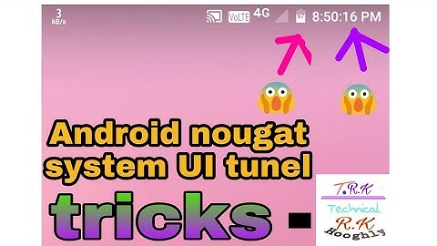 Android🔥7.0 system UI tuner😱setting tricks||Hindi by Technical Ramkrishna.