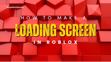 ⏳ How to Make a Loading Screen in Roblox Studio! ⏳
