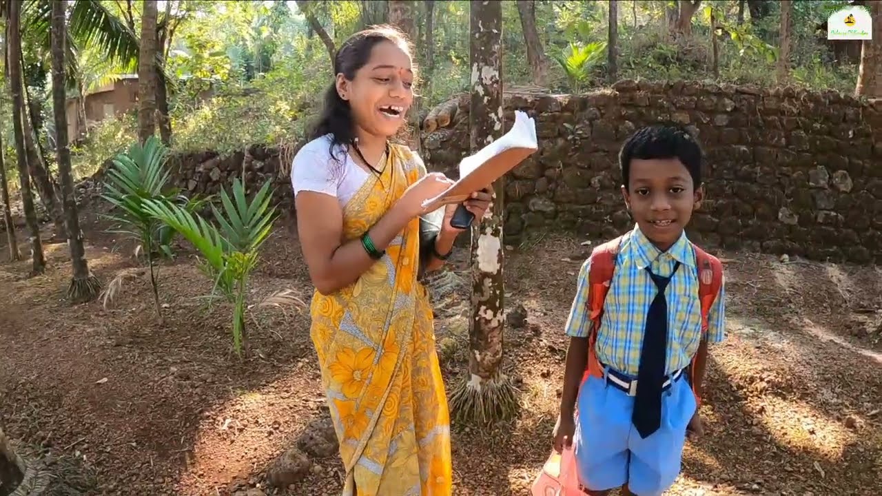 पुष्पा घेता नंदनचो इंग्रजी चो अभ्यास | काळ्या पाडयाचो डान्स | मालवणी पुष्पा | Colours Of Konkan