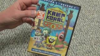 Kamp Koral: SpongeBob's Under Years Season 1 Volume 2 DVD Unboxing