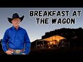 Wyoming Cowboy Breakfast | Sourdough Pancakes at the Chuck Wagon
