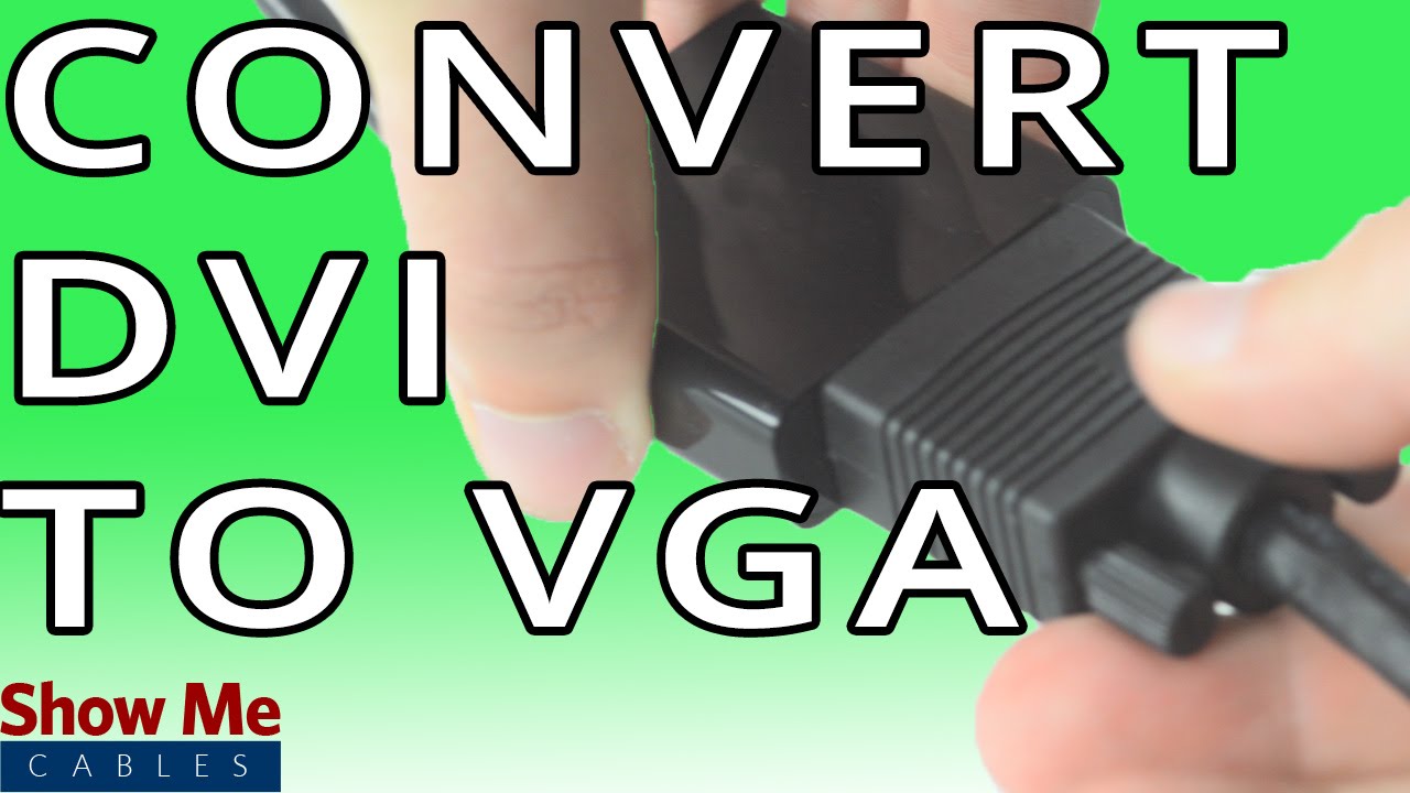 DVI-D to VGA Converter - Change From Digital To Analog #47 ...