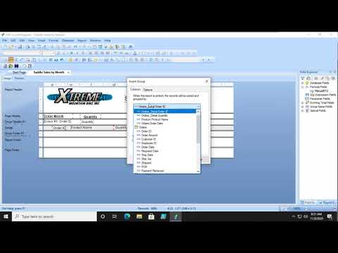 Crystal Reports 2020   Creating a Running Total on Summary Data
