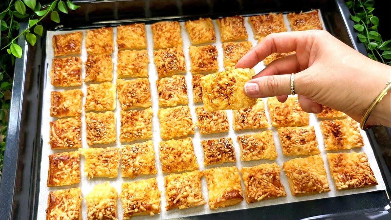 У тебя есть слоёное тесто? Новая идея печенья, которая всех удивила!