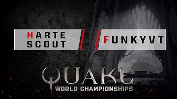 Quake - hartescout vs. Funkyvt [1v1] - Quake World Championships - NA Qualifier #3