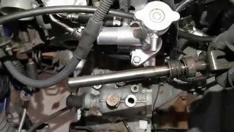 Toyota MR2 SW20 E153 gear select shaft removal