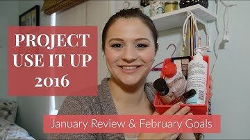 Project Use It Up | January Review & February 2016 Goals