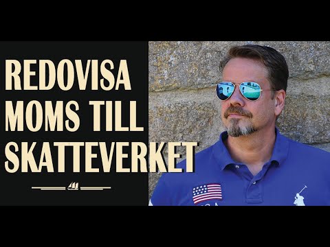 Video: Hur Man Fyller I En Momsdeklaration Till En Skatteombud