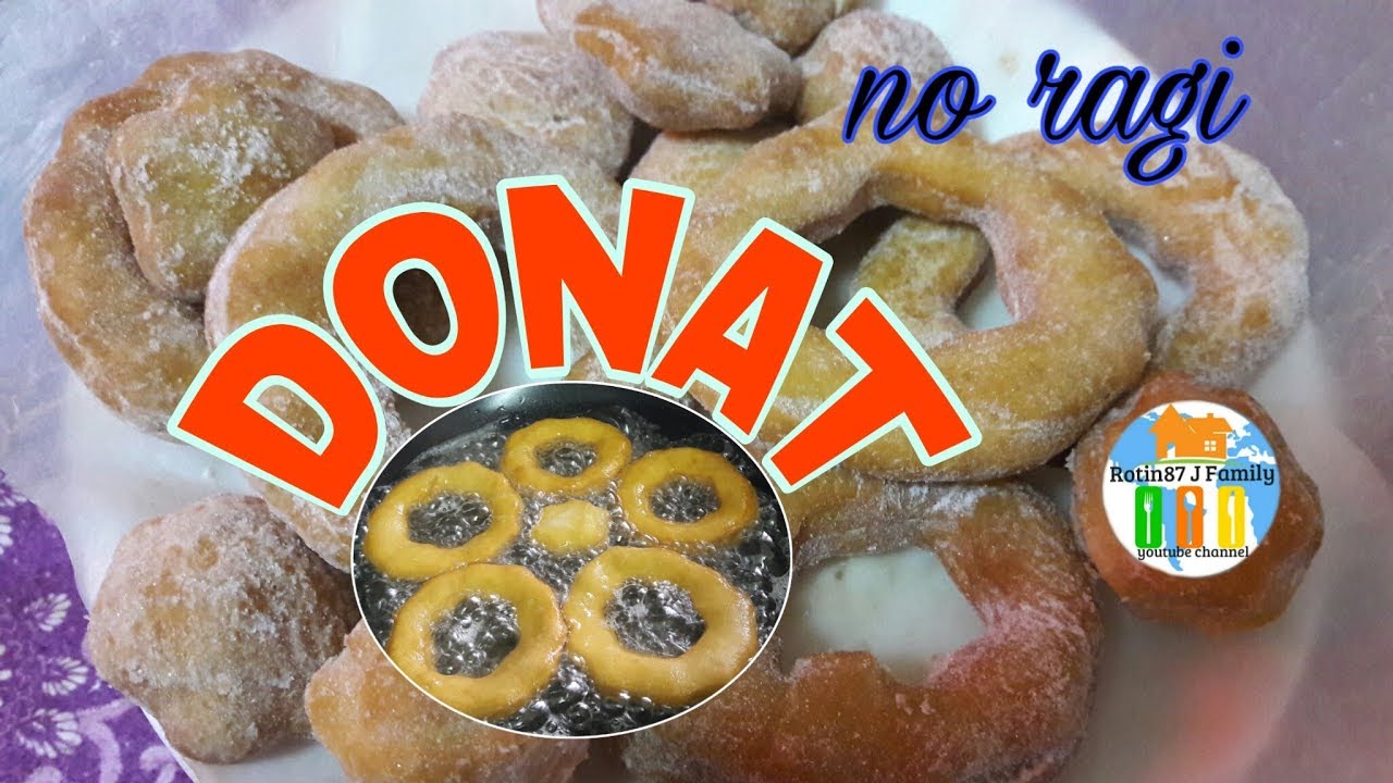 Donat tanpa ragi|| resep buat donat tanpa ragi,hanya dgn beking soda
