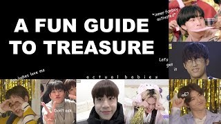 a fun guide to TREASURE (pt. 1)