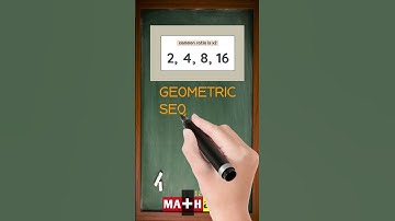 What is a Geometric Sequence in Math? | Math Dictionary | MATHalino123