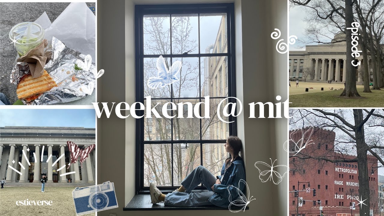 weekend @ mit vlog 🐇🏫: spend a day w/ me, splash program, hanging out ...