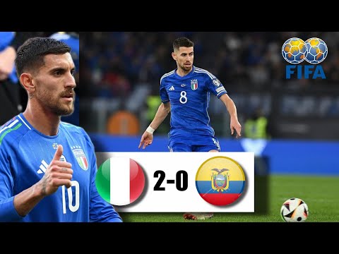 Italia vs Ekuador Tadi Malam | Hasil Bola Tadi Malam | Hasil FIFA Matchday Tadi Malam