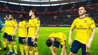 This video is a pes 2020 gameplay for the match between manchester
city and arsenal which will be played on 17th of june at etihad
stadium...