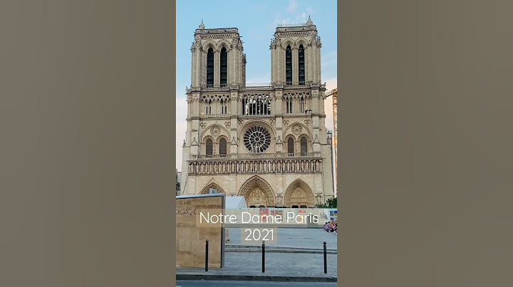 Notre Dame Paris, Paris 2021