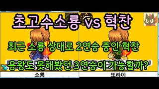 초고수소룡 vs 혁찬 10점 매치 기술적으로 가장 완벽한 격투가