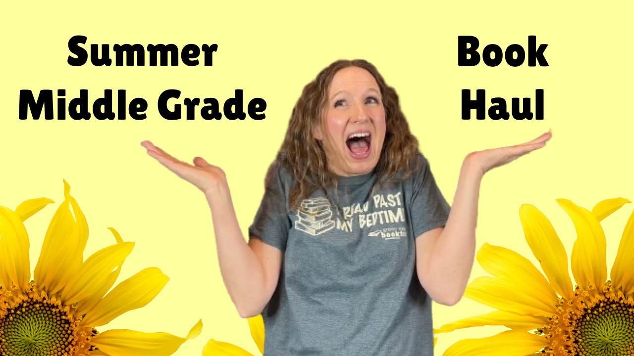 New Middle Grade Books This Summer #kidlitbookmail - YouTube