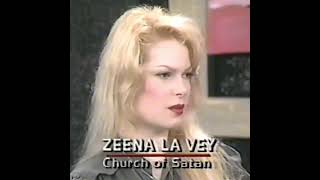 zeena la vey and and micheal aquino on 80's Satanic Panic