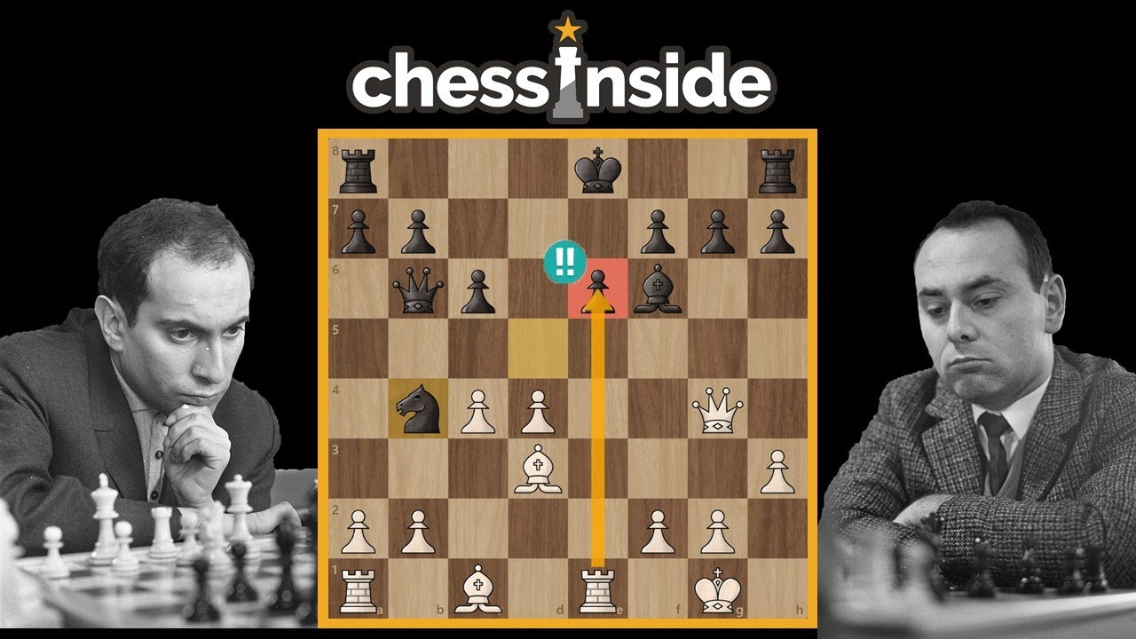 여기가 바로 명경기 맛집! 미하일 탈 - 체스 명경기 #172