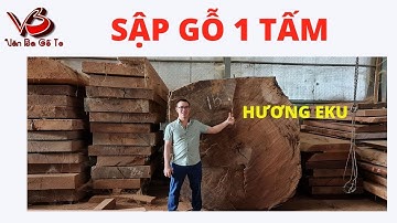 Sập gỗ 1 tấm, Sập gỗ HƯƠNG EKU | Cương Sập Gỗ