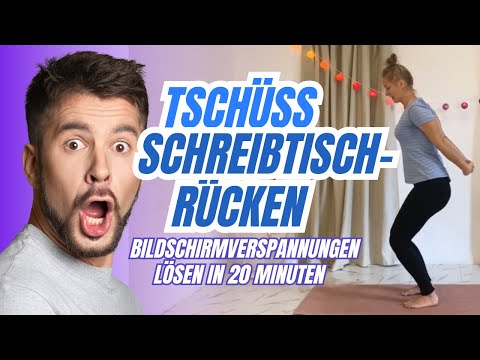 Yoga nach dem Büro: Nacken- und Rückenverspannungen lösen in 20 Minuten