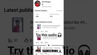 15M thanks try this audio #trending #vlog #virel #vlog #learntrading #viralreals #viralshorts #video
