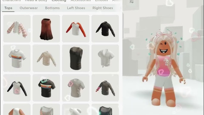 Querem que eu poste um video de looks com 80 robux?💓 #roblox #preppyo