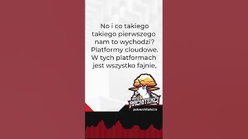 #shorts #81 Patoarchitekci Short #32 - O platformach cloudowych w StackOverflow Developer Survey
