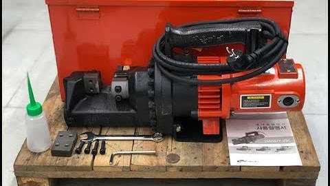 Máy cắt sắt thủy lực Handy 32C made in Hàn Quốc