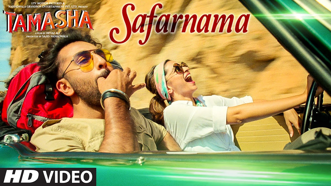 Safarnama Video Song  Tamasha  Ranbir Kapoor Deepika Padukone  T Series