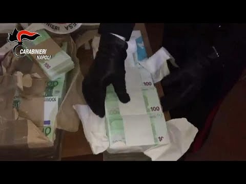 Massive fake currency haul in Italy