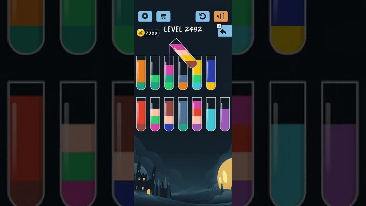 Water Color Sort Level 2492