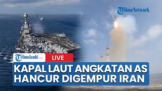 🔴Iran Murka! Kapal Trump Hancur Digempur Rudal hingga Bobol Sistem Pertahanan Pangkalan AS di Qatar