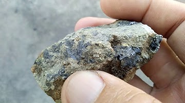 HOW TO KNOW IF THE ROCK IS #palladium   #platinum  ORE?