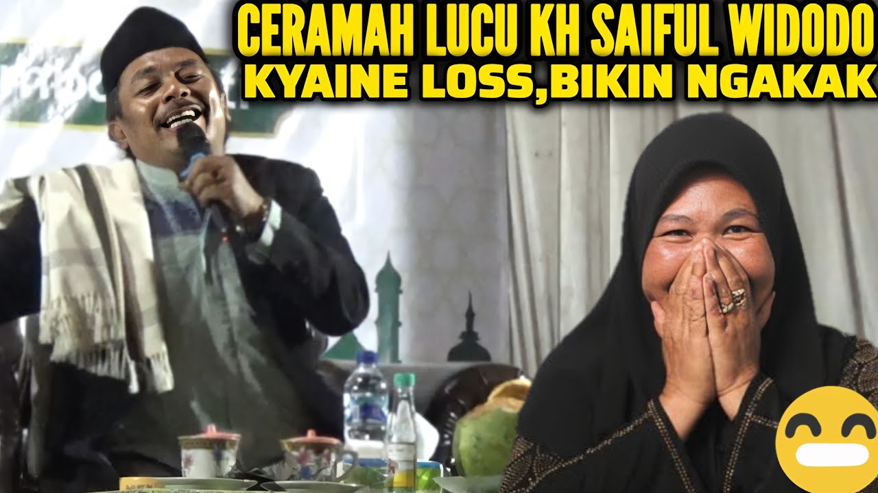 LIVE CERAMAH LUCU PENGAJIAN LUCU KH SAIFUL WIDODO TERBARU 2025 BIKIN NGAKAK SAKIT PERUT 