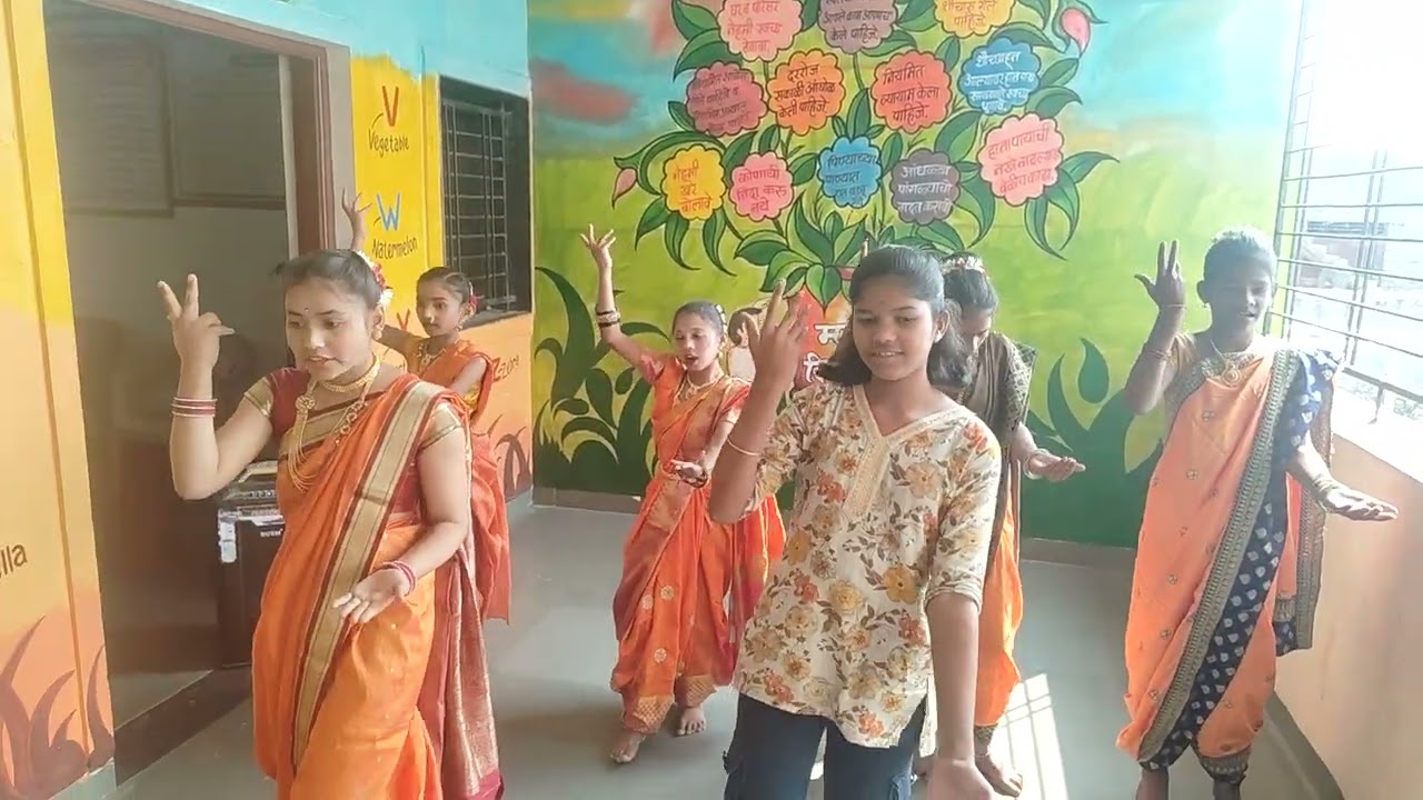 शिवकन्या डान्स फरफॉर्मन्स  शिवजयंती sawalapur