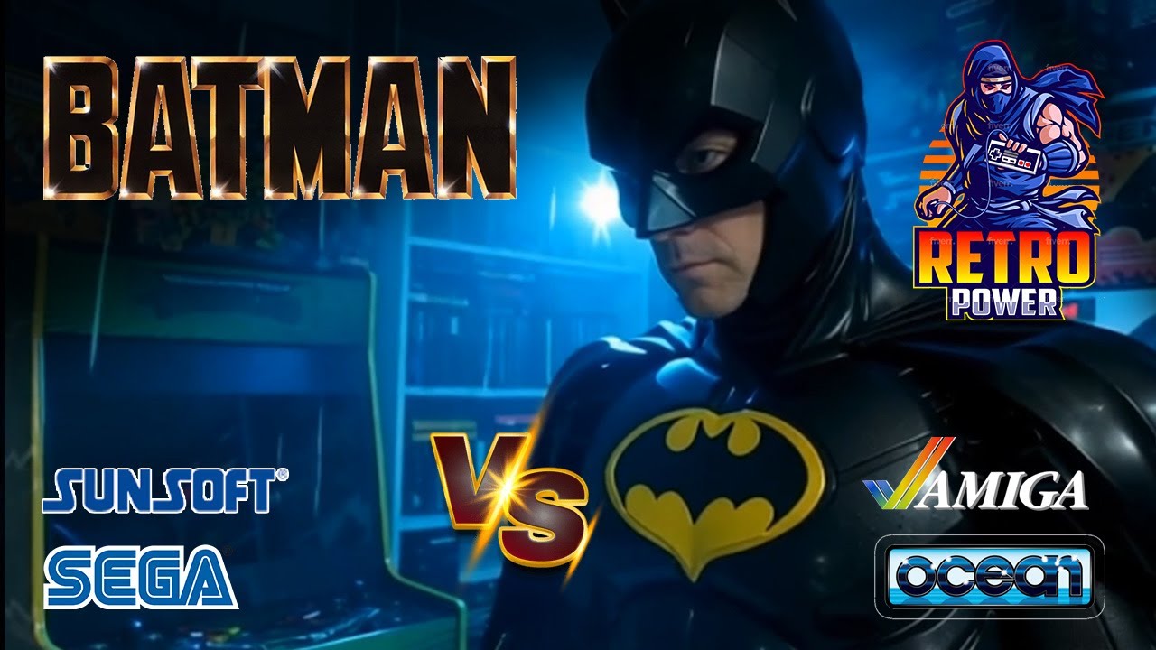 🦇 Il duello 16-bit: Batman su Amiga contro Batman su Mega Drive ⚔️# ...