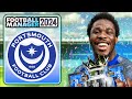 Portsmouth fm24 rebuild from underdogs to champions football manager 2024