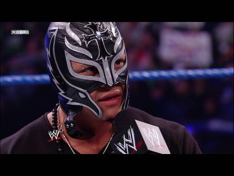 Rey Mysterio talks to Batista