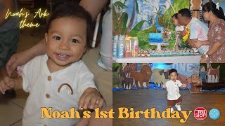Baby Boy's FIRST Birthday Party | Noah's Ark Theme | Program, Games, Decor | Chuuk, Micronesia