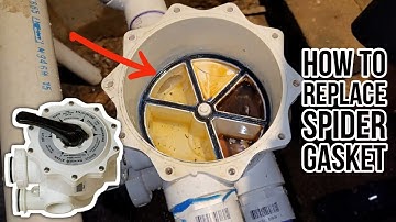 How To Replace Spider Gasket on Pentair Pool Filter Multiport Valve | Cedar Park Pool
