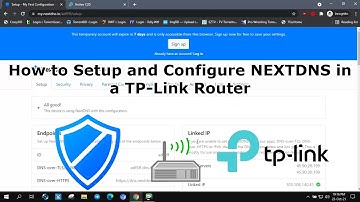How to Setup and Configure NEXTDNS in a TP-Link Router | 2021 |