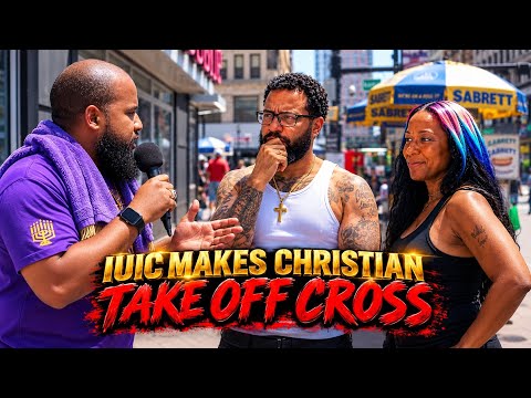 IUIC MAKES A CHRISTIAN TAKE OFF THE CHRISTIAN CROSS‼️🤯👀 #VIRAL #TRENDING #REACTION