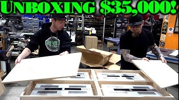 Unboxing $35,000! 4 D